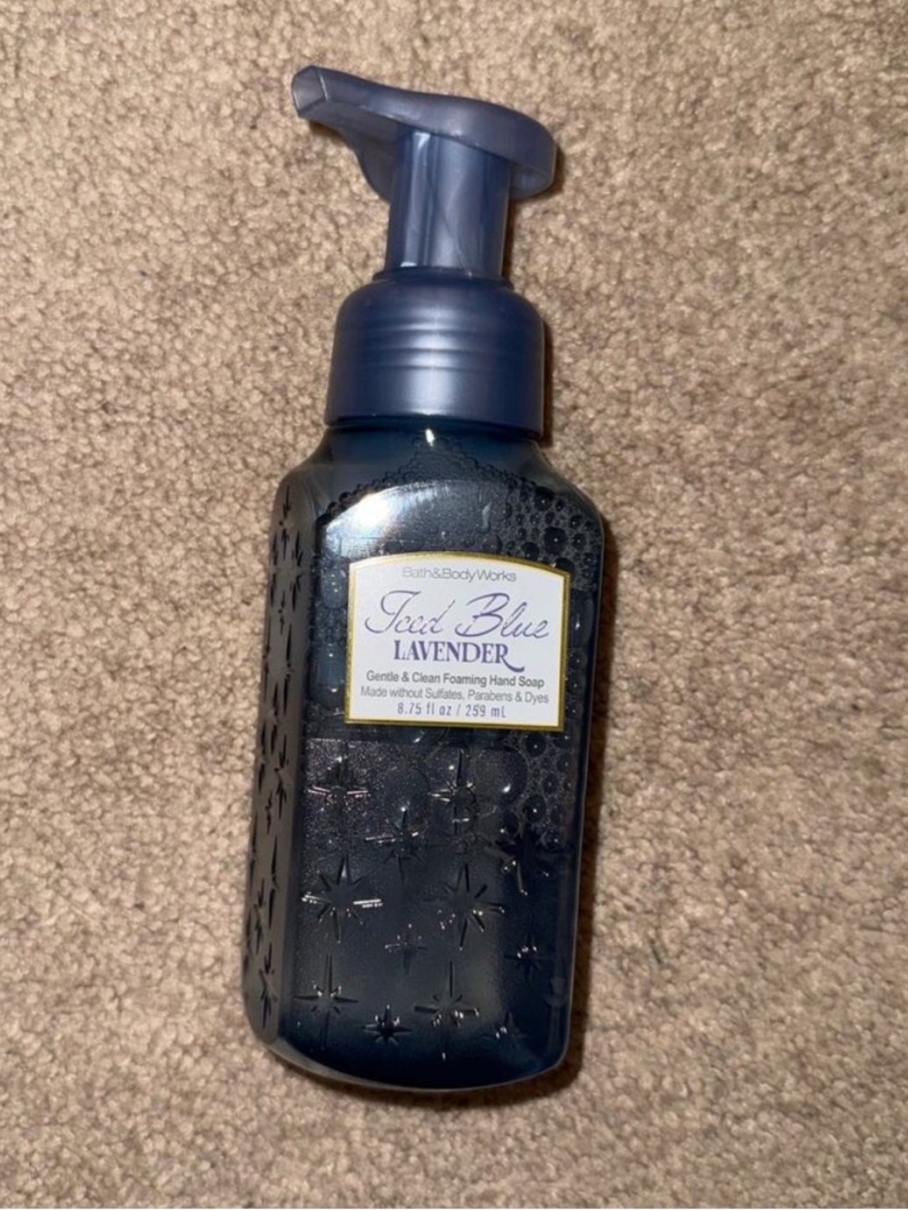 Bath & Body Works Iced Blue Lavender Foaming Hand Soap
